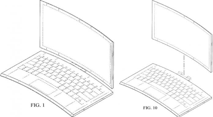 حاسوب بشاشة منحنية قابلة للفصل أحدث إبداعات إنتل