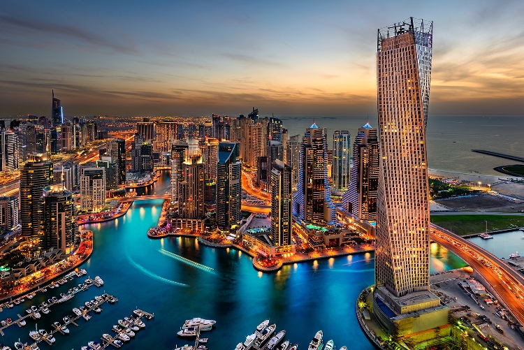 مدينة دبي من ضمن أفضل 5 وجهات سياحية في دول الخليد