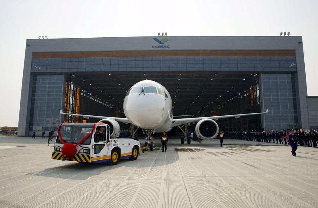 سي 919...أول طائرة من صنع الصين تستعد للإقلاع
