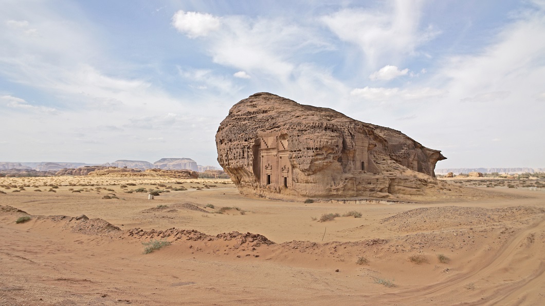 افتتاح معرض العلا، واحة العجائب في الجزيرة العربية- صخرة هجرة