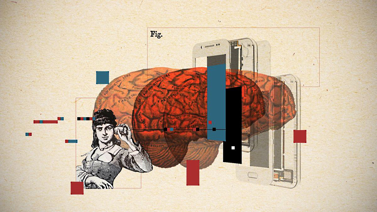 إدمان الهواتف الذكية يغير بنية الدماغ