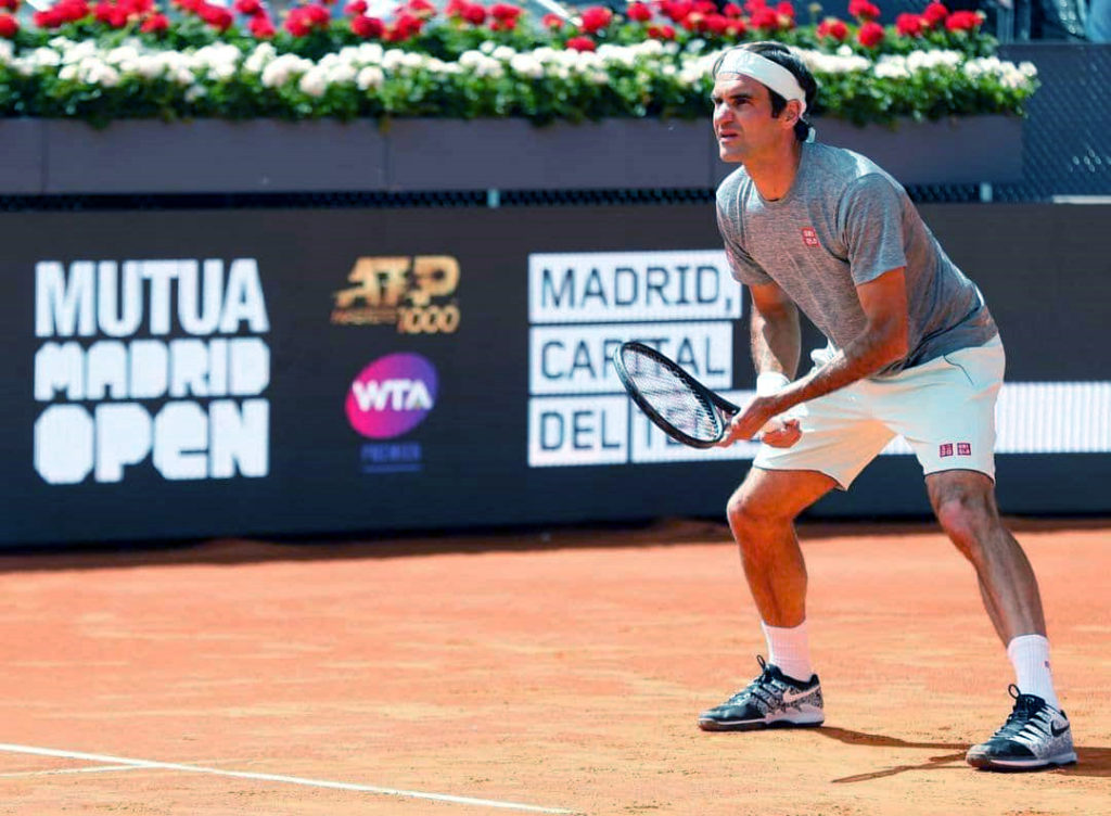 اللاعب الإسباني رافاييل نادال أكثر اللاعبين تتويجًا بلقب بطولة مدريد المفتوحة لكرة المضرب