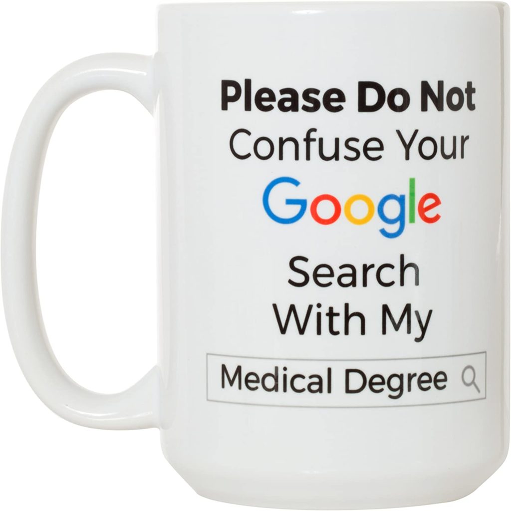 دكتور جوجل لايغني عن علم الطبيب