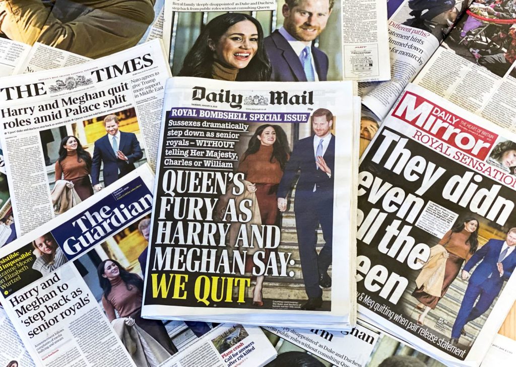 الأمير هاري وزوجته ميغان يشنان هجوماً لاذعاً على 4 صحف