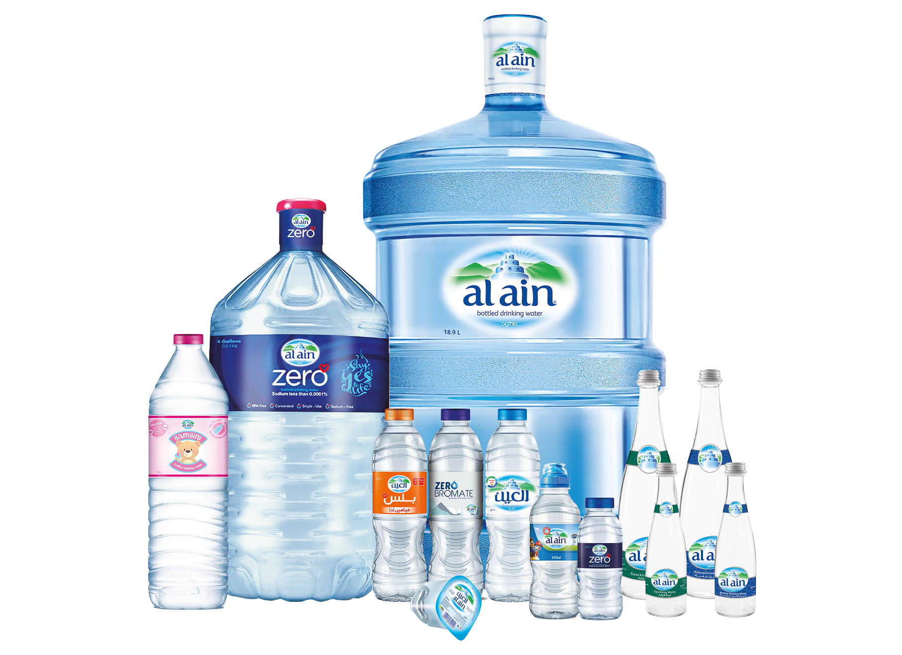 مياه العين تحتل المرتبة الأولى كأكثر علامة تجارية مفضّلة في قطاع المشروبات في سوق الإمارات العربية المتحدة