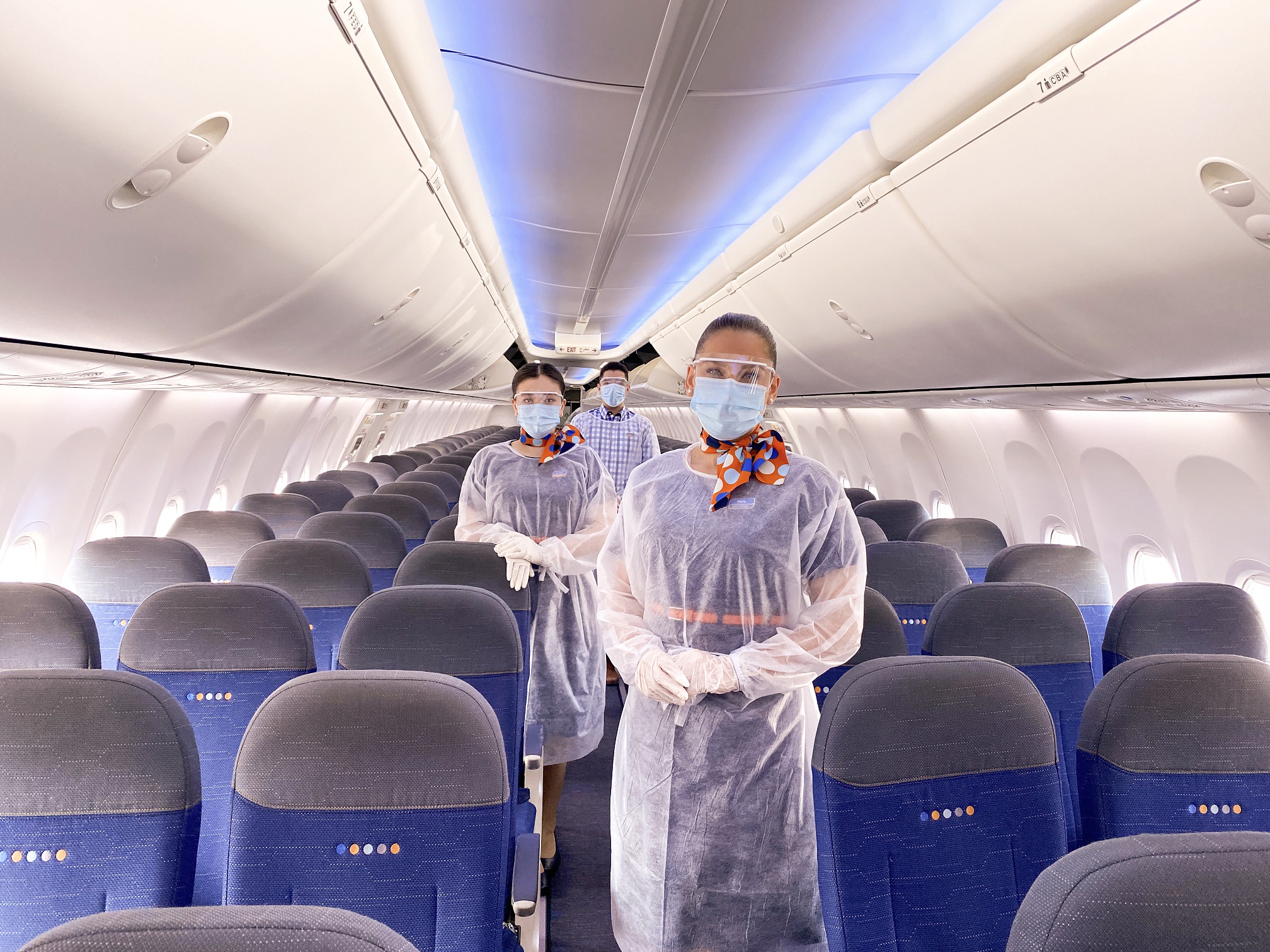 فلاي دبي تستخدم تقنيات شركة إيه إس دي المتطورة لتنظيف أغطية مقاعد الطائرات