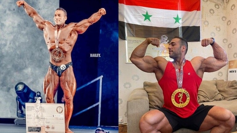أول سوري يفوز ببطولة "أرنولد كلاسيك" العالمية لكمال الأجسام