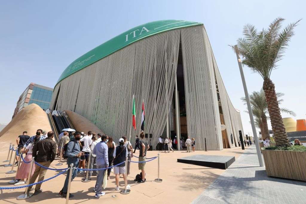 جناح إيطاليا في معرض إكسبو 2020 دبي يبهر زواره بتصميمه الفريد
