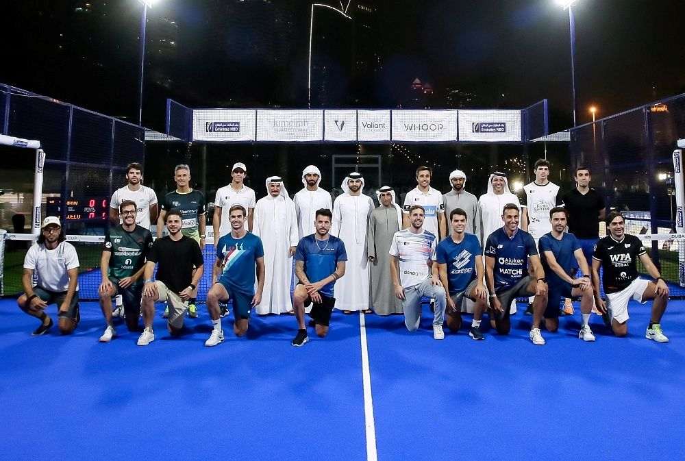 بطولة دبي للبادل تنس تختتم منافسات دورتها الأولى بتتويج خوان ليبرون وميجيل لامبيرتي