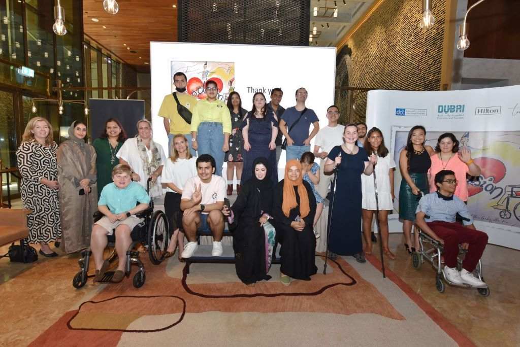 مؤسسة دبي للمهرجانات والتجزئة تستضيف فعالية لتعريف أصحاب الهمم بقطاع الضيافة