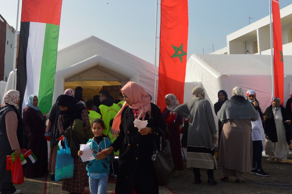 المستشفى الإماراتي المتنقل يدشن محطة جديدة من مهامه الإنسانية في المغرب